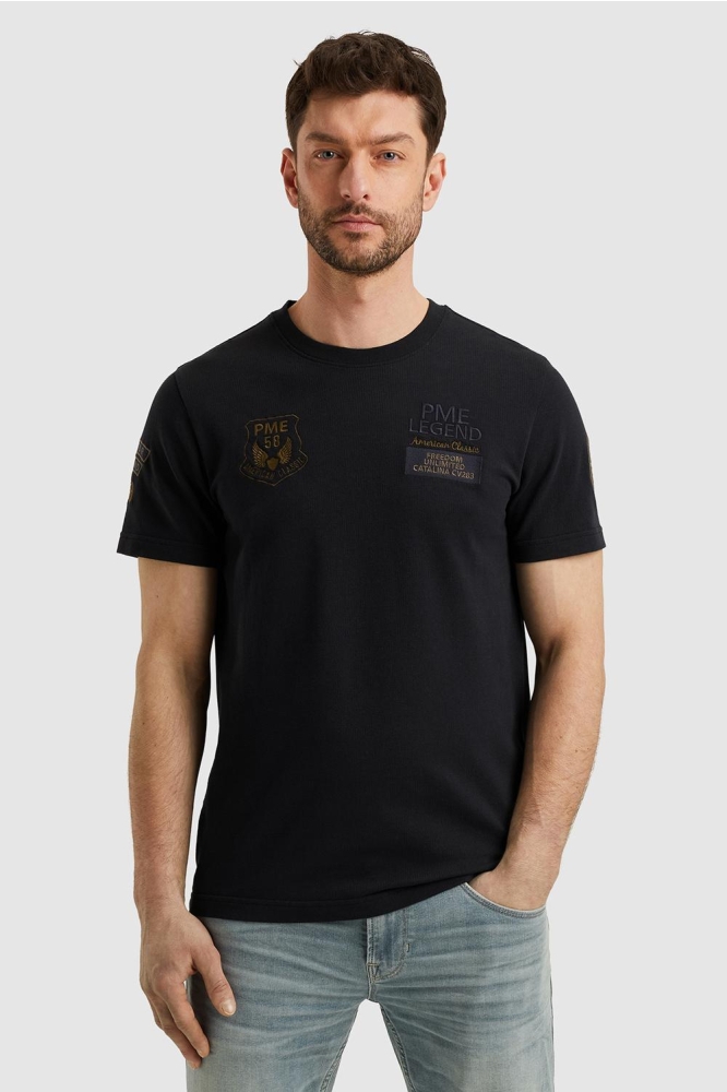T SHIRT MET BADGES PTSS2504576 5281